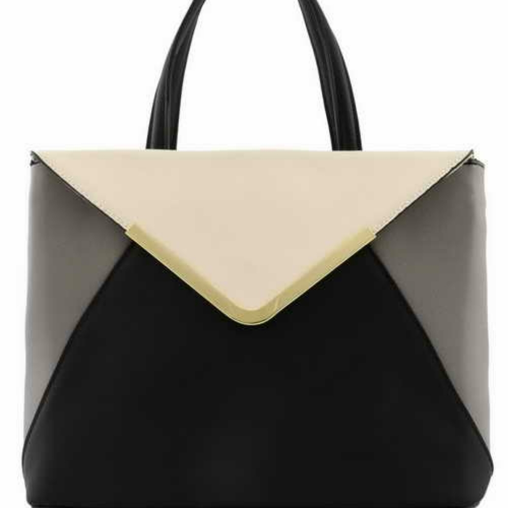 2 Tone Designer Handbag - Picture 1 of 7